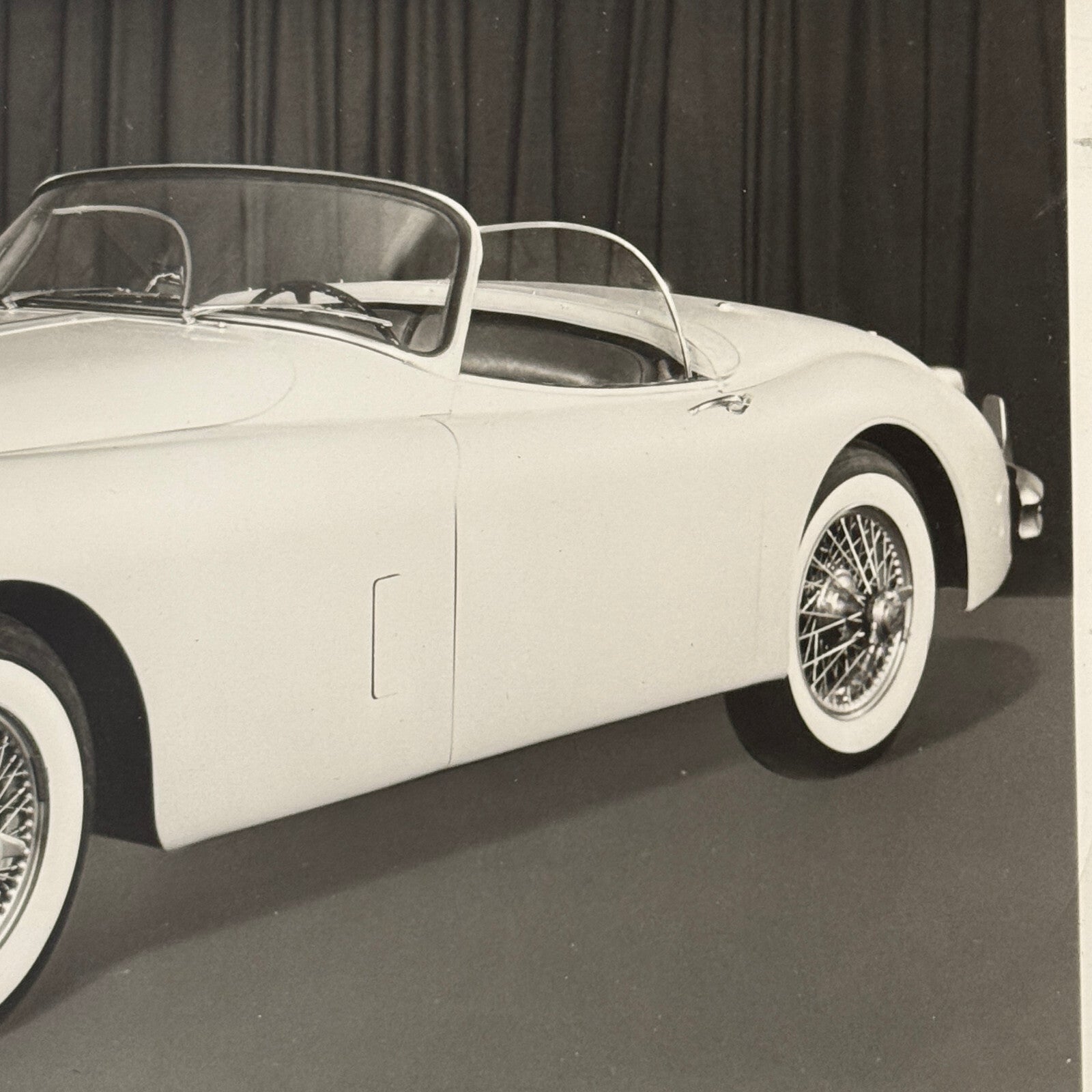 Jaguar XK150 Roadster Convertible Vintage Photo Photograph Print Jaguar XK 150