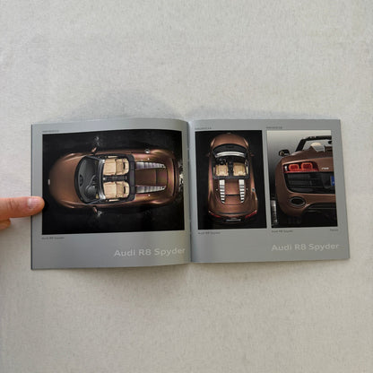 2009 Audi Factory Press Kit Photo CD Brochure Audi R8 Spyder S5 Sportback