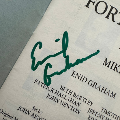 Fortune's Fool Cast Signed Theater Playbill Autographed Signature Alan Bates +