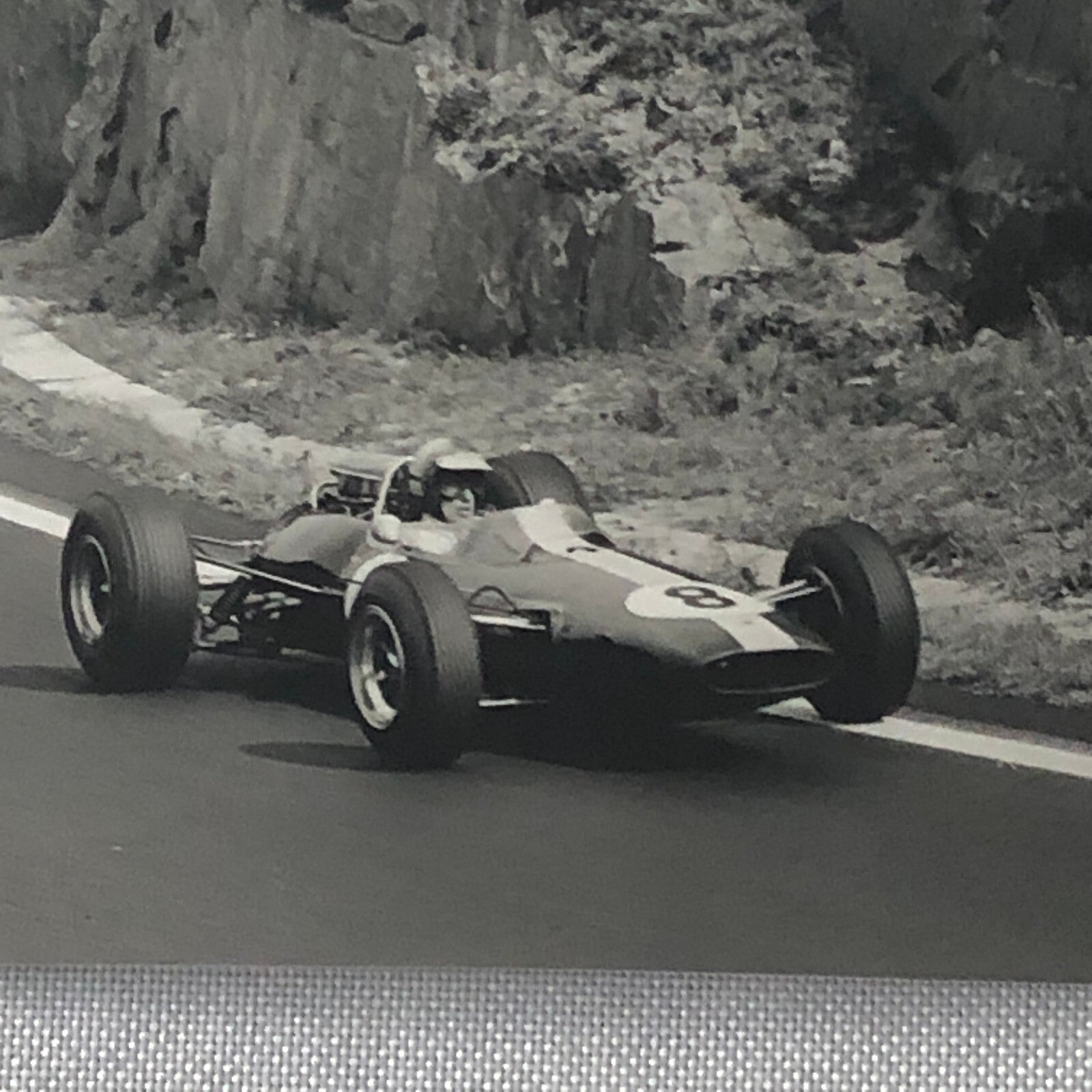 1965 Lotus Climax Mike Spence Racing Photo Photograph Bernard Cahier 