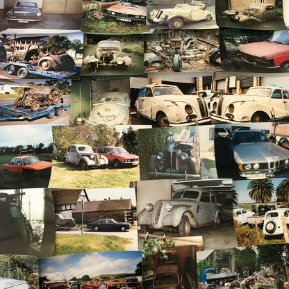 Vintage BMW Barn Find Junk Yard Car Part Photo Photograph Lot of 25 - 329 501 +