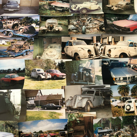 Vintage BMW Barn Find Junk Yard Car Part Photo Photograph Lot of 25 - 329 501 +