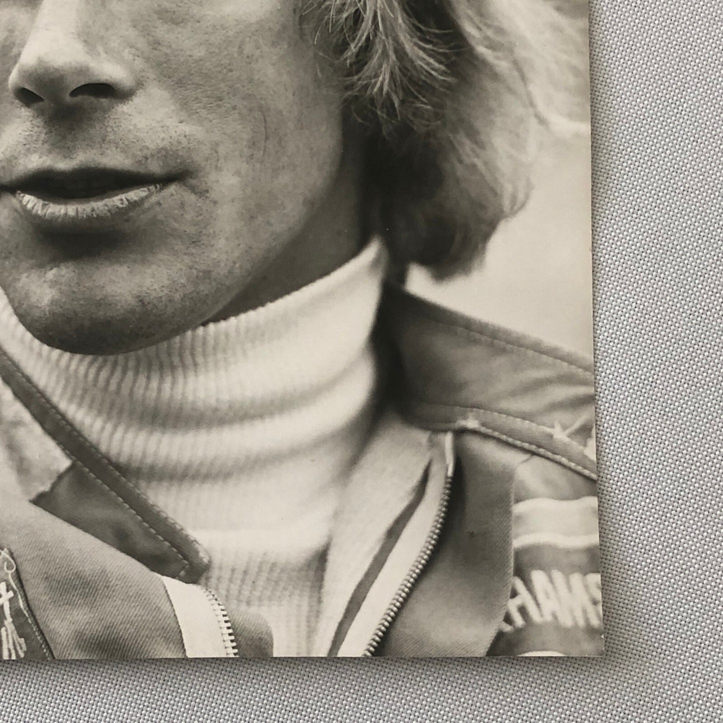 James Hunt Grand Prix Formula One F1 Racing Driver Portrait Photo Photograph