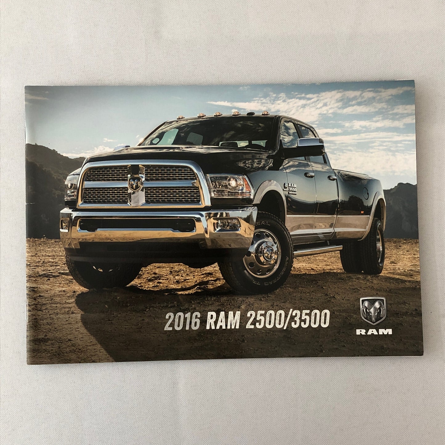 2016 Dodge Ram 2500 / 3500 Pickup Sales Brochure Catalog Outdoorsman Power Wagon