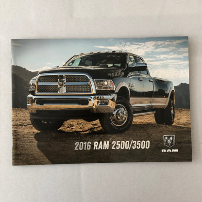2016 Dodge Ram 2500 / 3500 Pickup Sales Brochure Catalog Outdoorsman Power Wagon