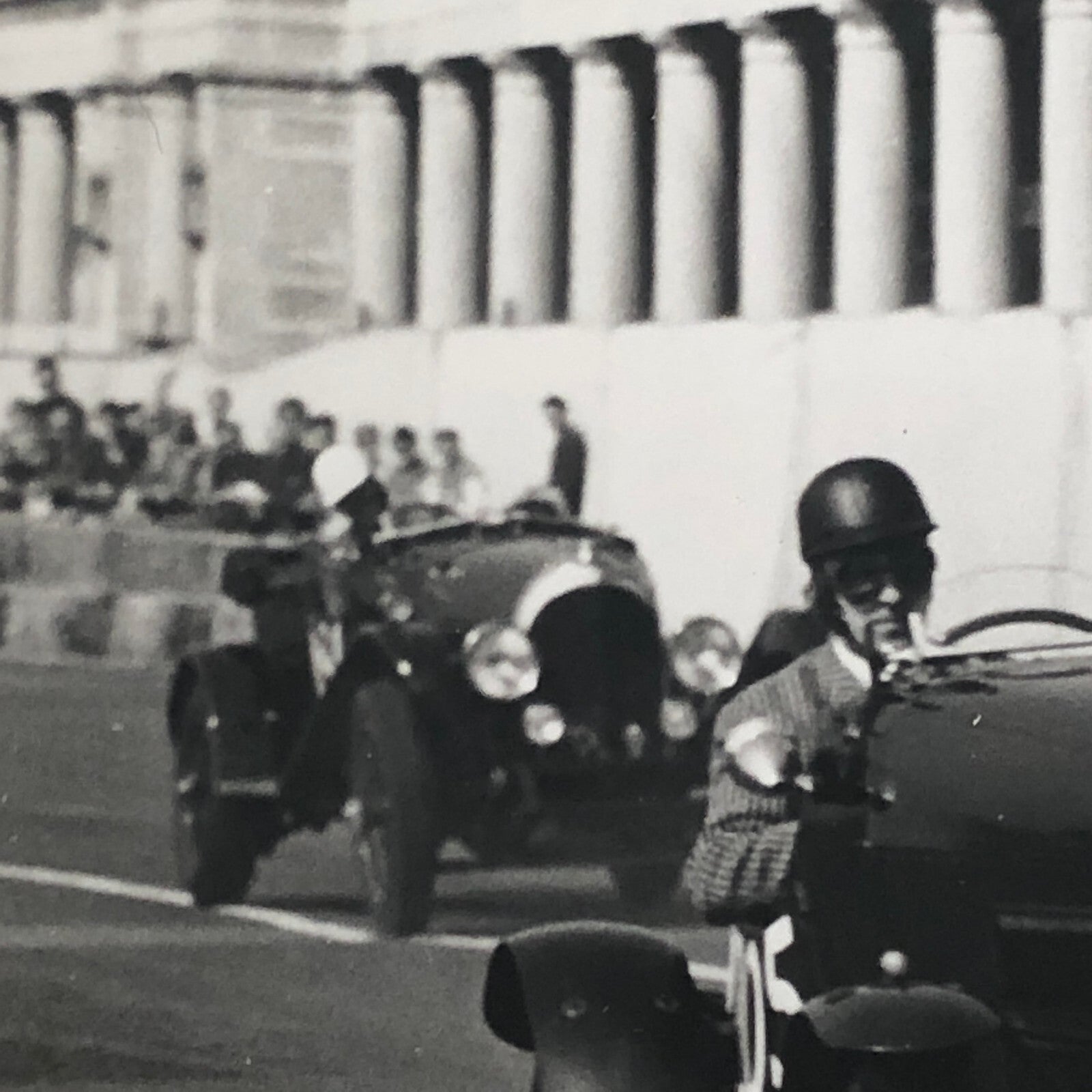 Vintage Car Racing Photo Photograph Print Bentley 4500 CC Brighton UK 