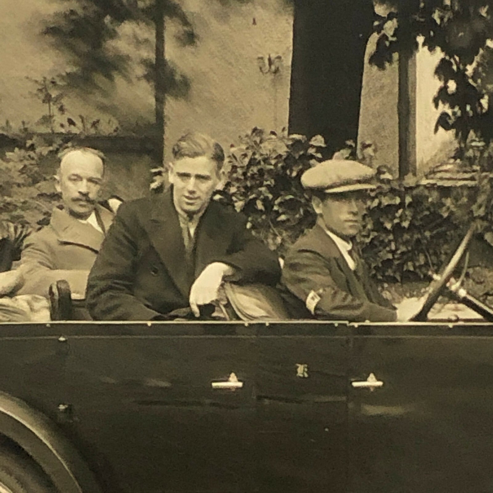 Antique Car Photo Postcard - Possibly Real Photo Post Card RPPC ? 