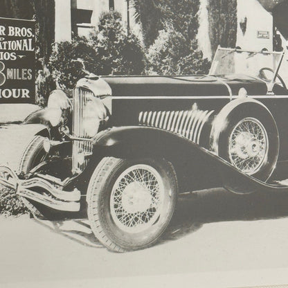 1932 Duesenberg Car Photograph Joe E Brown Photo Vintage Image Modern Print