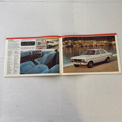 1978 Vauxhall Car Sales Brochure Catalog Chevette Viva Cavalier VX Series UK