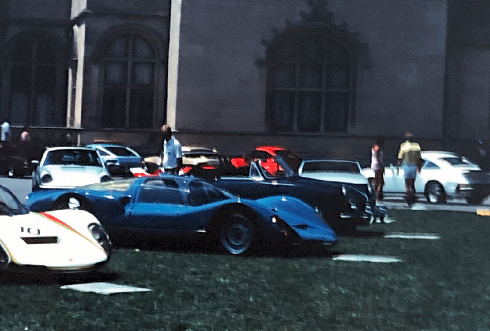 Porsche Car Show 35mm Photo Slide Vintage 1981