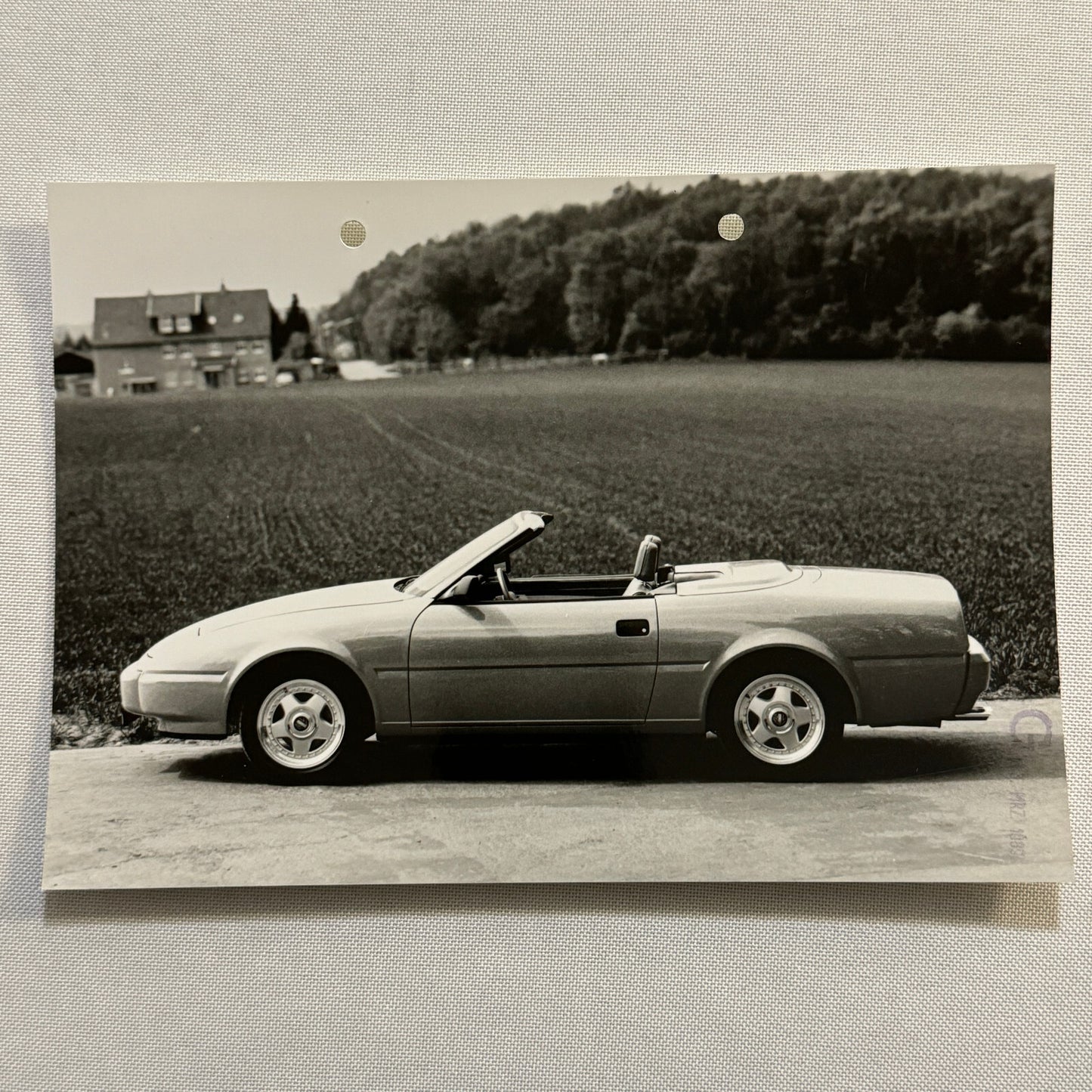 Bitter Type 3 Convertible Car Factory Press Photo Photograph Print