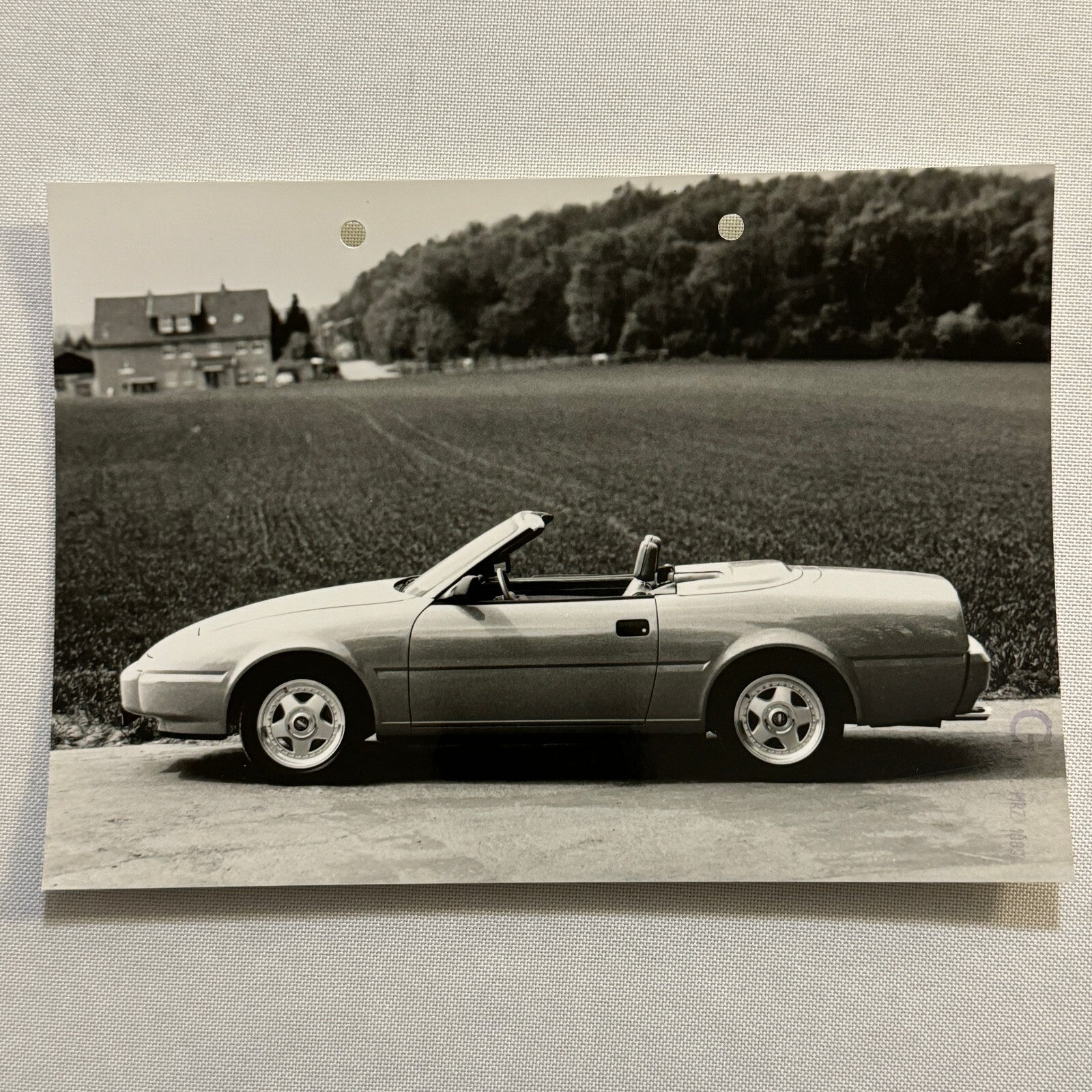 Bitter Type 3 Convertible Car Factory Press Photo Photograph Print