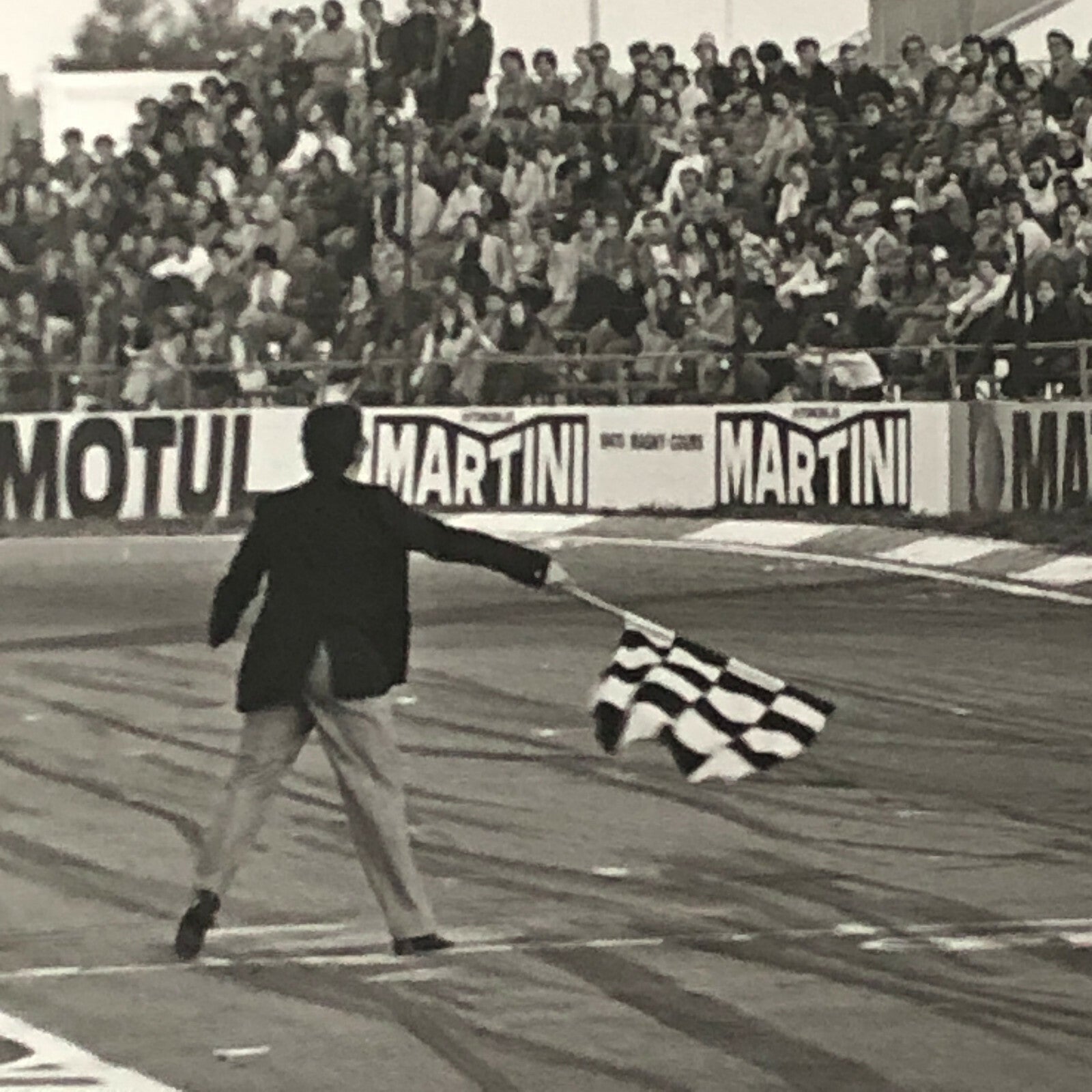 Vintage 1975 Formula 2 F2 Racing Photo Photograph Nogaro Patrick Tambay BMW ELF