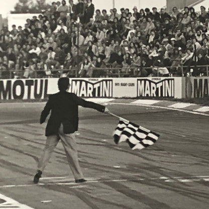 Vintage 1975 Formula 2 F2 Racing Photo Photograph Nogaro Patrick Tambay BMW ELF