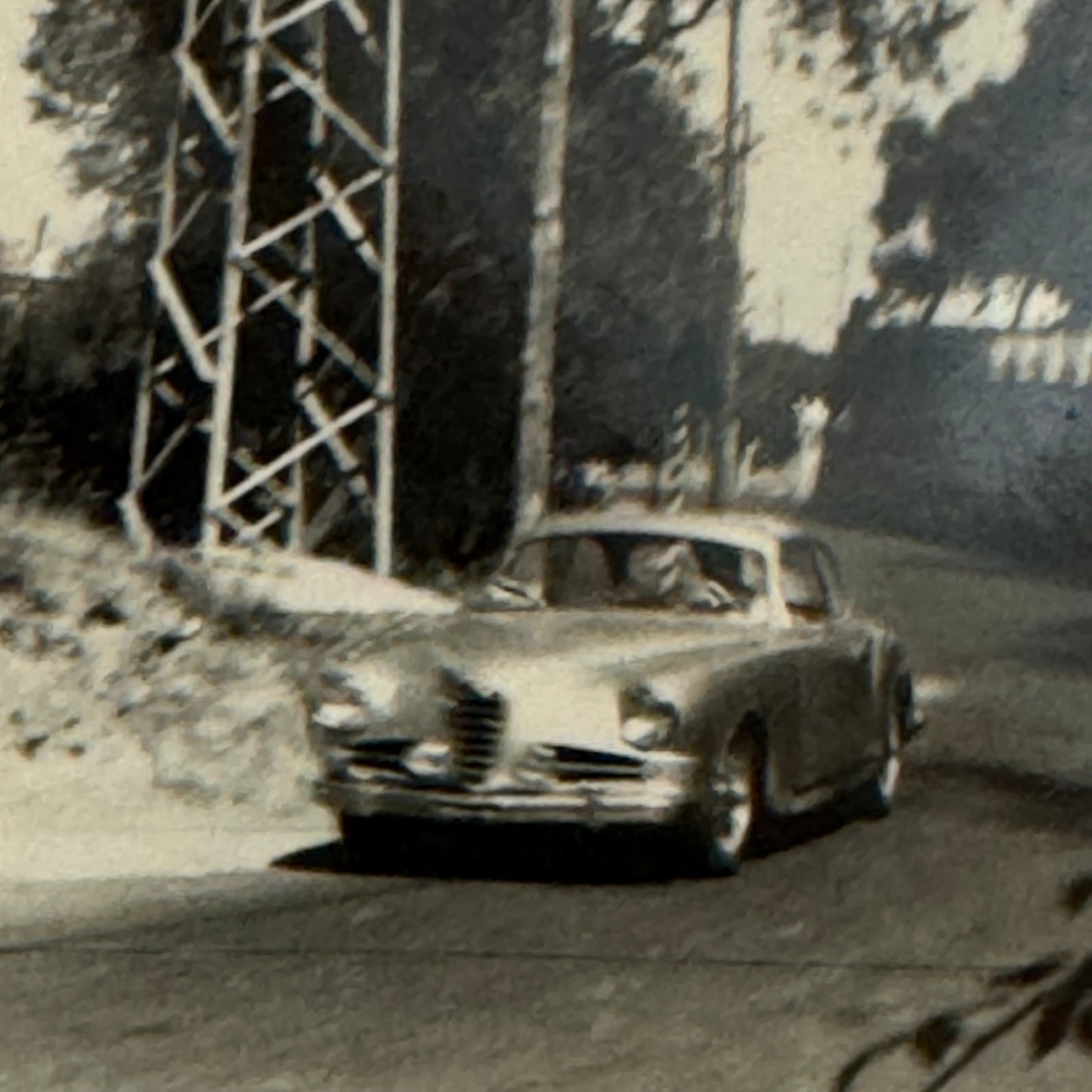 Vintage Alfa Romeo Car Automobile Photo Photograph Print