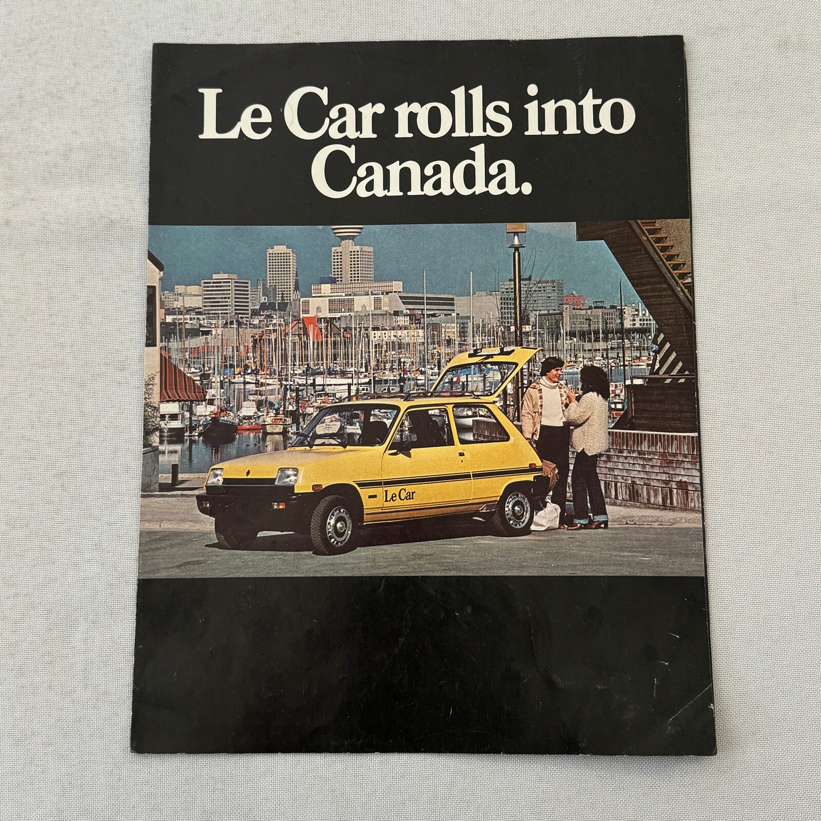 Renault LeCar Car Sales Brochure Catalog Vintage Advertising Canadian