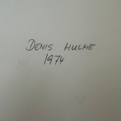 1974 Racing Driver Photo Denis Hulme Vintage Photograph F1 Formula 1