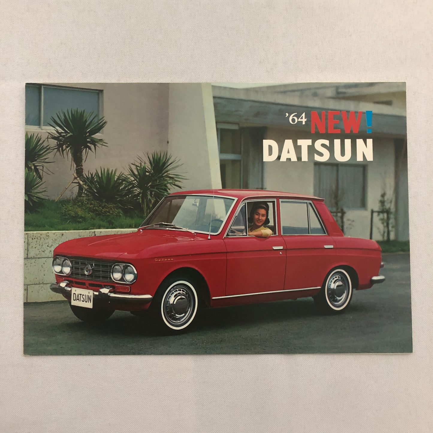 1964 Datsun Car Sales Brochure Catalog Advertising