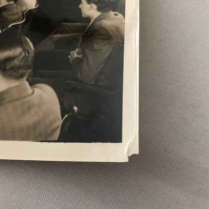 Press Photo Photograph Alexander Hamilton High School Students Radio Broadcast