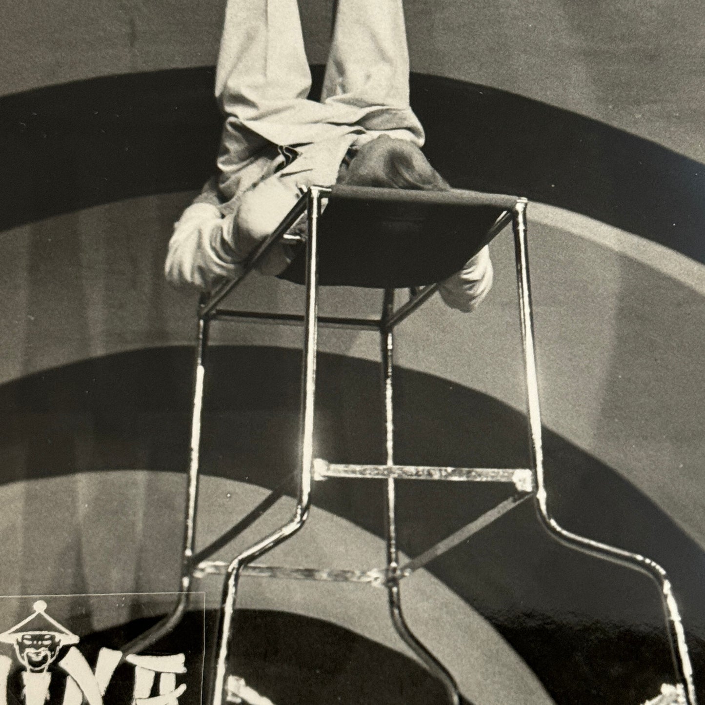 Vintage Circus Photo Juggling Balancing Act Performer Photograph