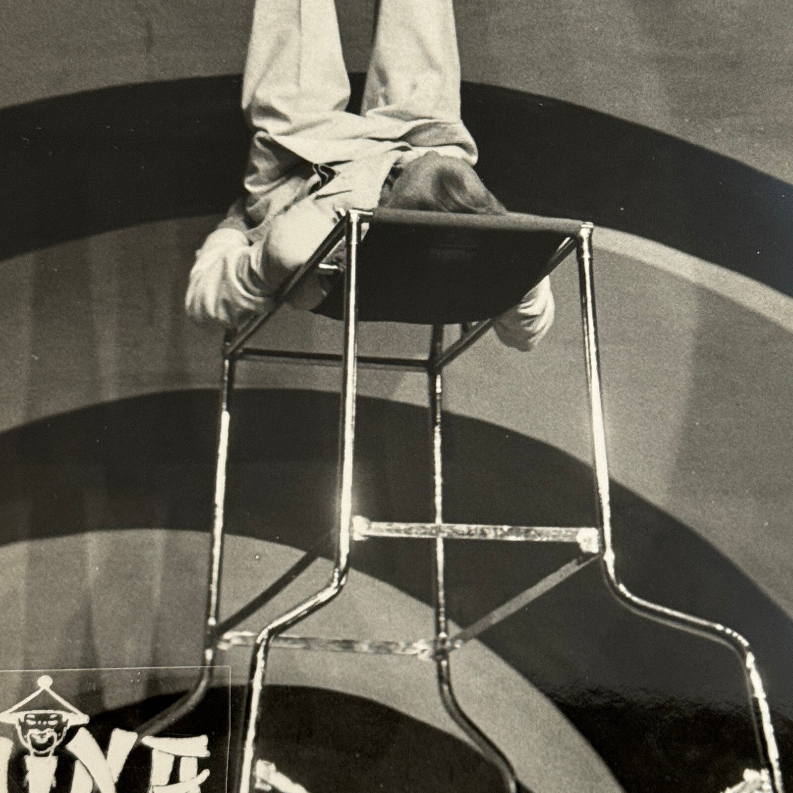 Vintage Circus Photo Juggling Balancing Act Performer Photograph