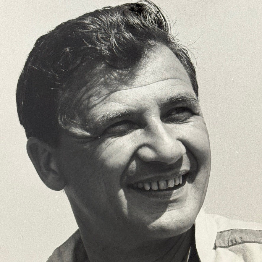 Vintage Racing Hans Hermann Driver Photo Photograph Print