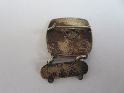 Vintage 1966 MNR Z.A.C ZAC de Slotridders European Car Club Rally Pin Badge