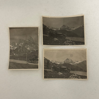 Antique Car Automobile in Mountains Photo Photograph Lot 3x