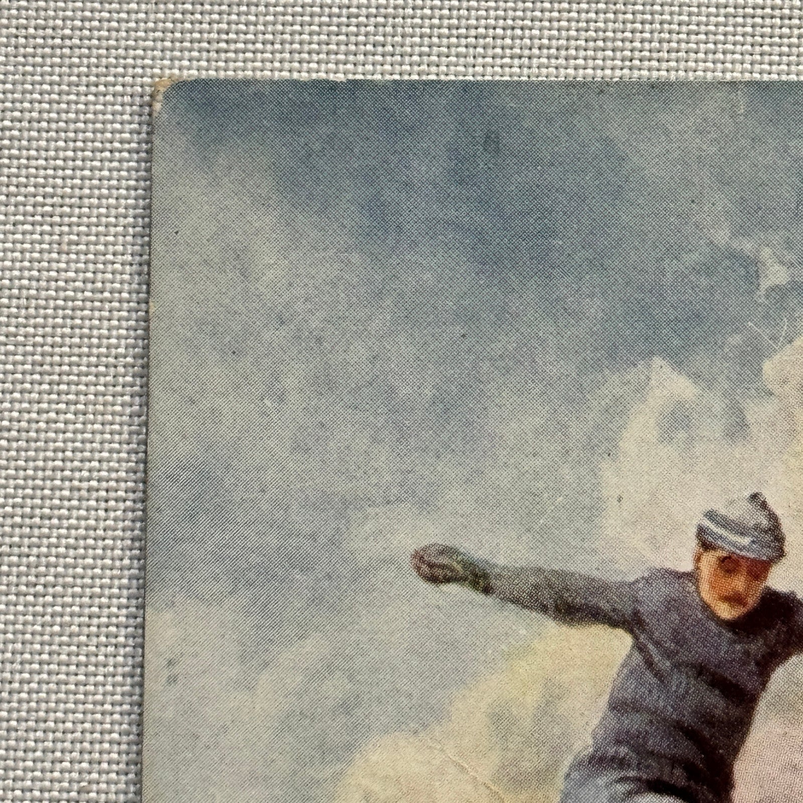 Tucks Postcard High Jump Skiing Antique Vintage Gilette