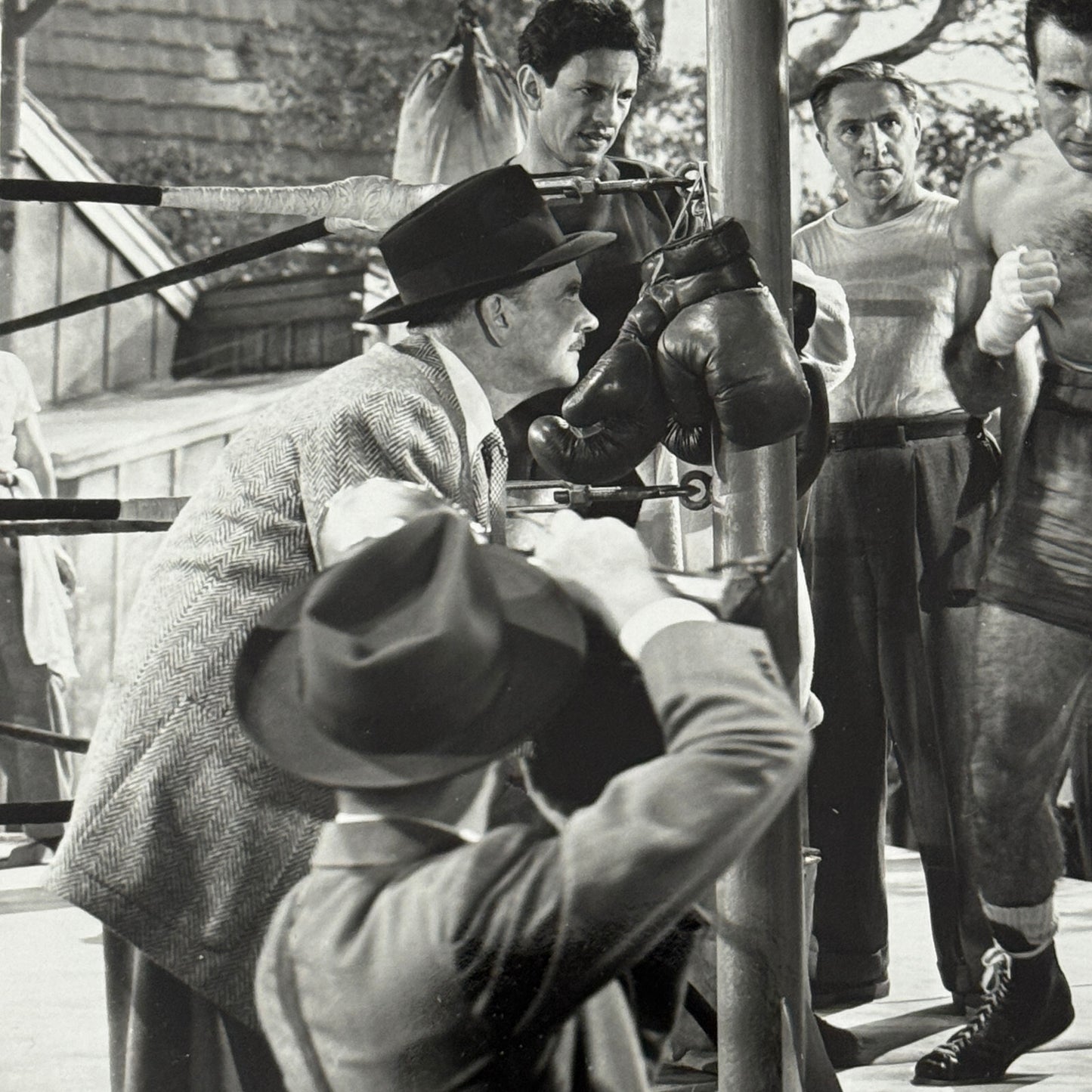 Vintage Movie Press Photo Photograph Right Cross MGM TV Boxing Boxer