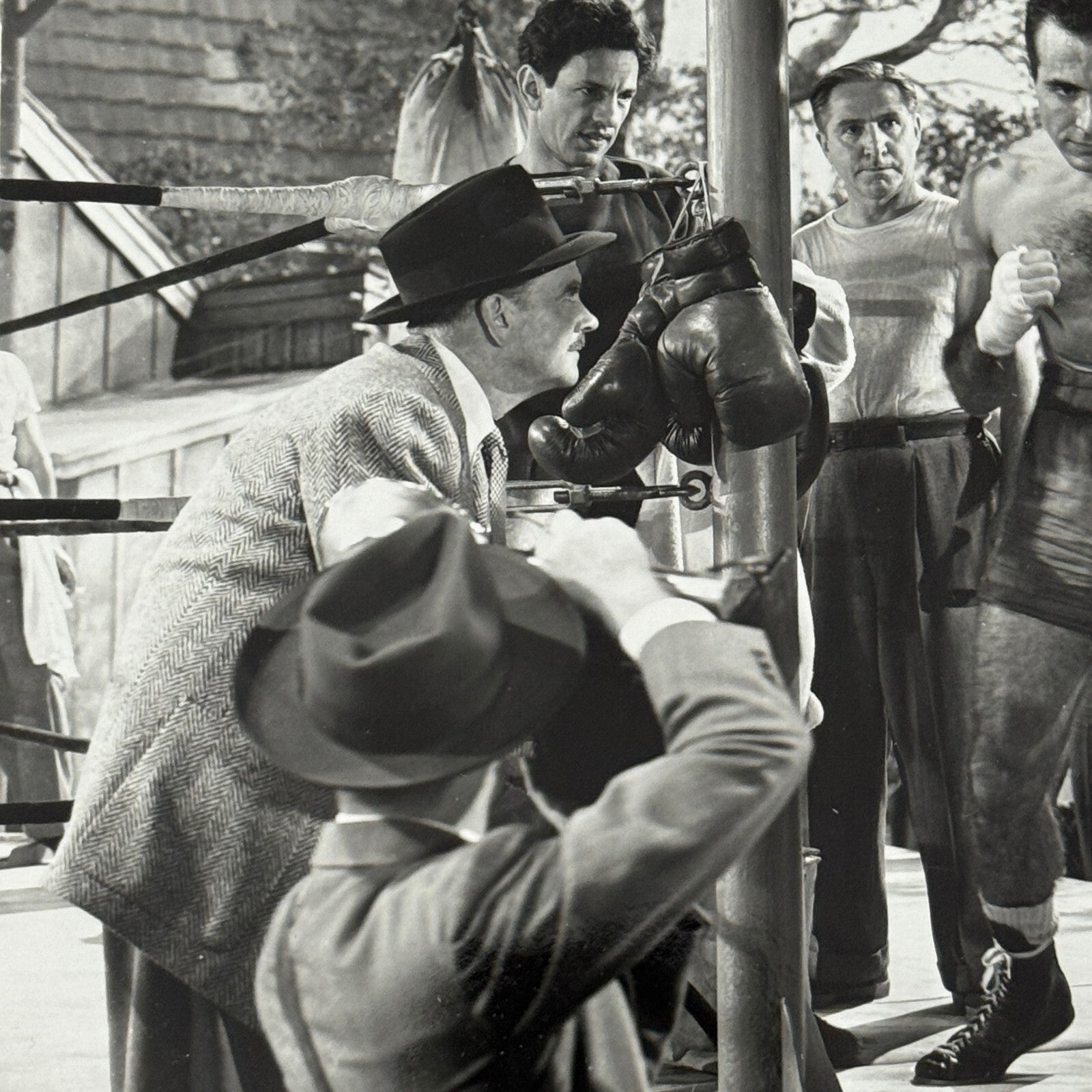 Vintage Movie Press Photo Photograph Right Cross MGM TV Boxing Boxer