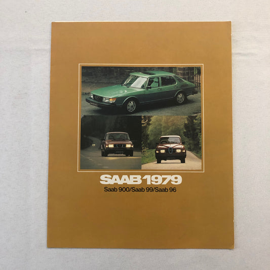 1979 Saab 900 99 96 Car Sales Brochure Catalog SWEDISH TEXT