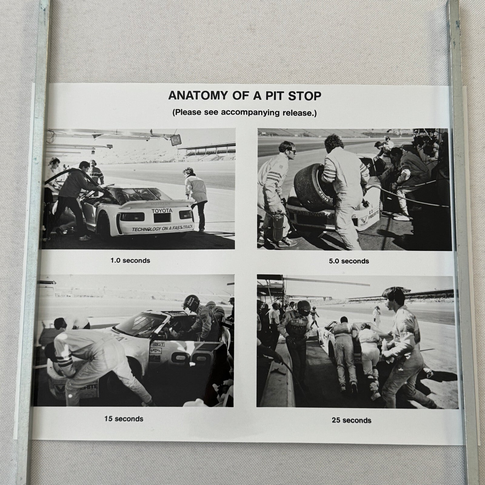 1988 Toyota Celica IMSA Racing Press Kit Photos Willy T Ribbs Chris Cord