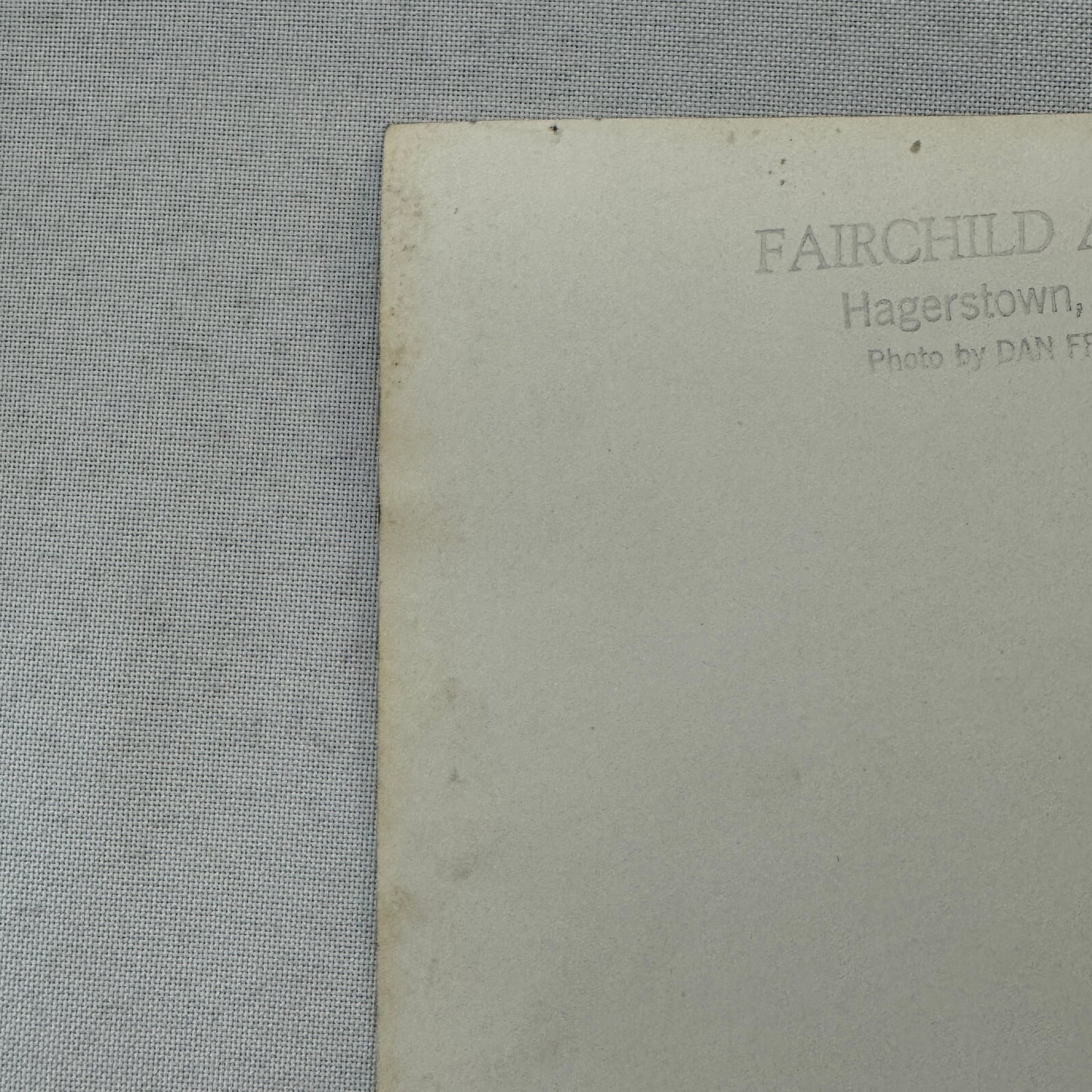 Fairchild Aircraft United States Air Force Airplane Plane Vintage Photo USAF