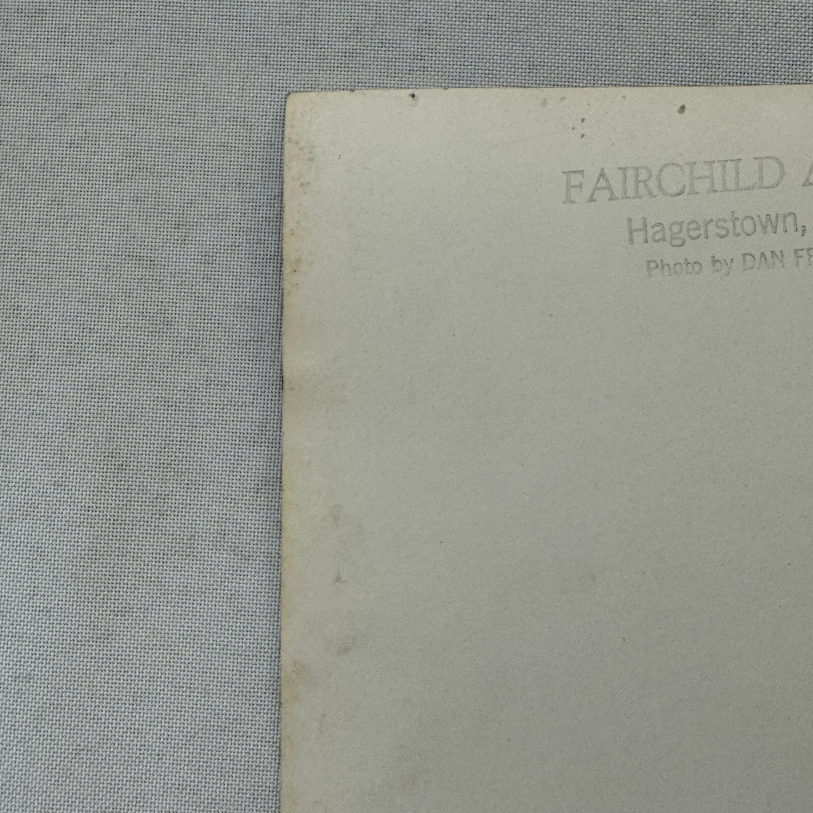 Fairchild Aircraft United States Air Force Airplane Plane Vintage Photo USAF