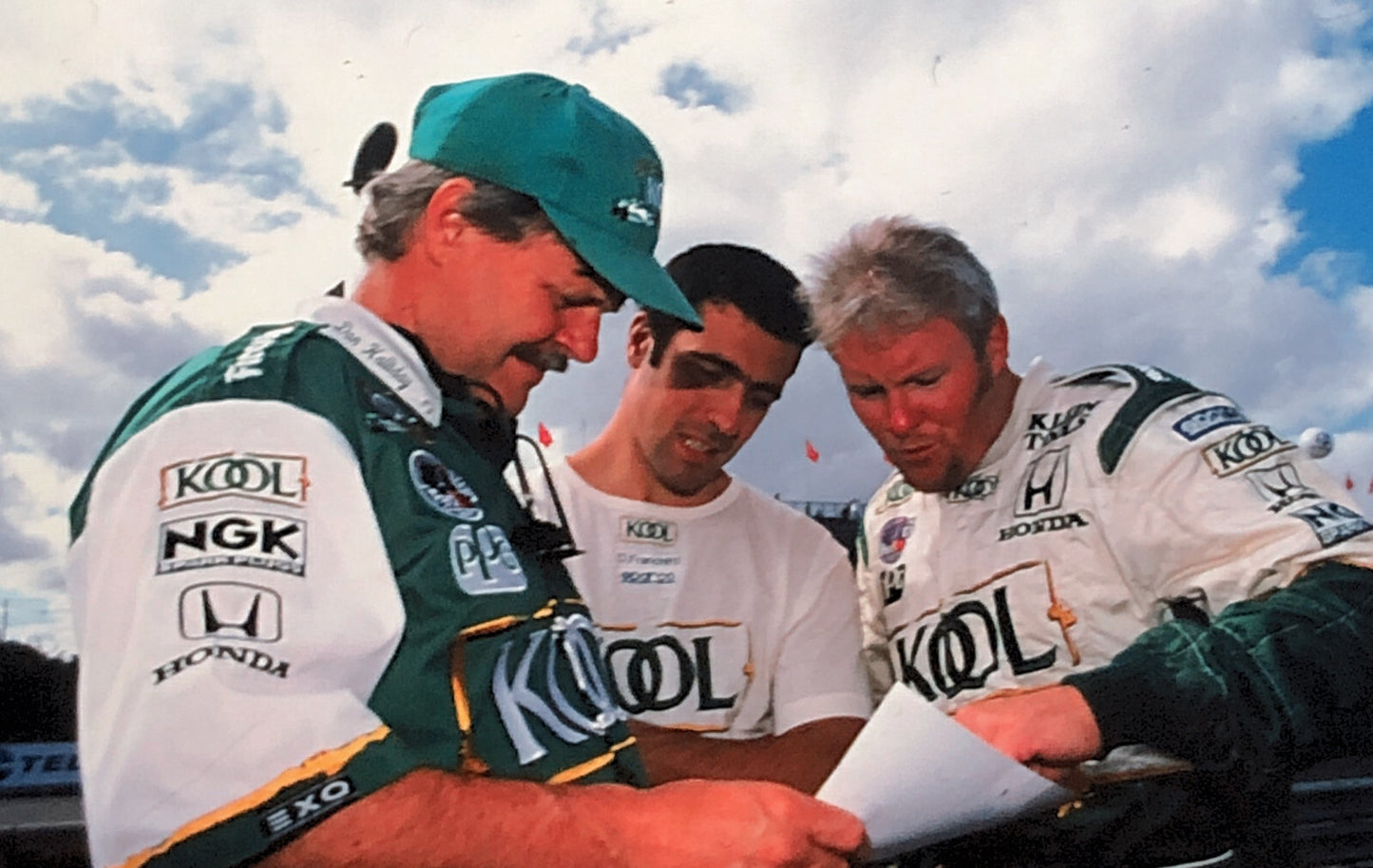 Paul Tracy Dario Franchitti Fedex Champ Car Brazil 1999 35MM Photo Slide