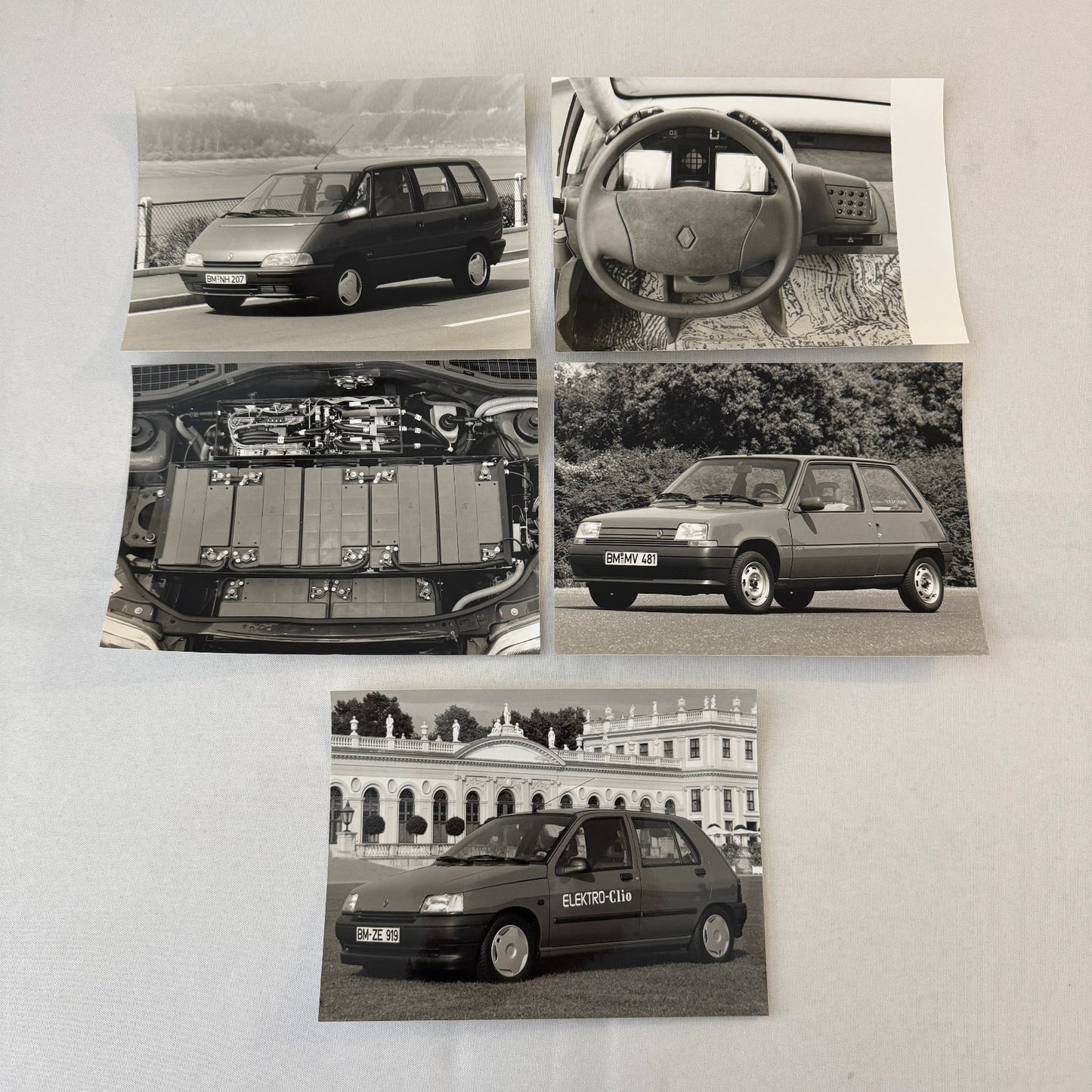 1992 Renault Press Kit Renault Alpine A610 Clio Espace Rapid 5 19 25 GERMAN