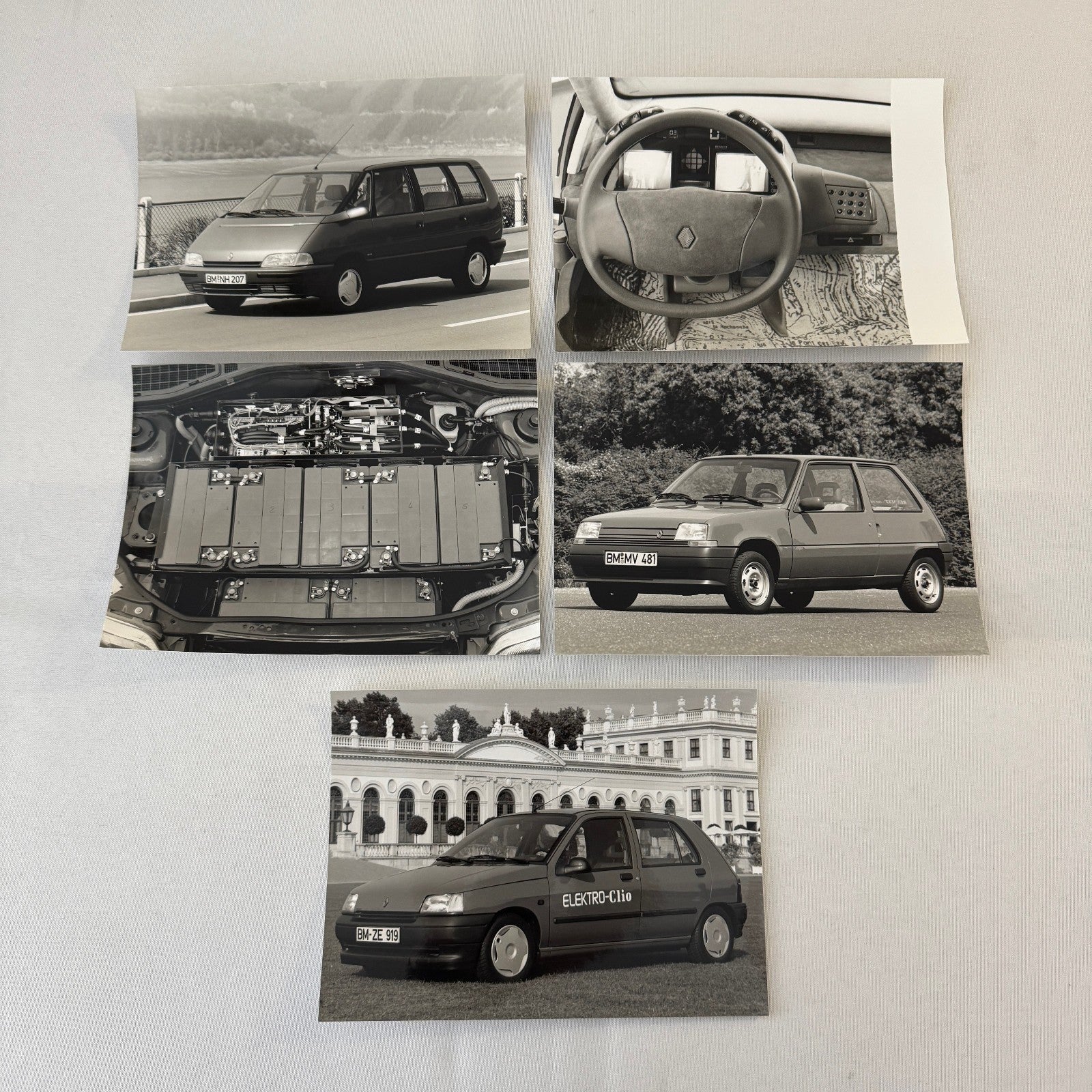 1992 Renault Press Kit Renault Alpine A610 Clio Espace Rapid 5 19 25 GERMAN