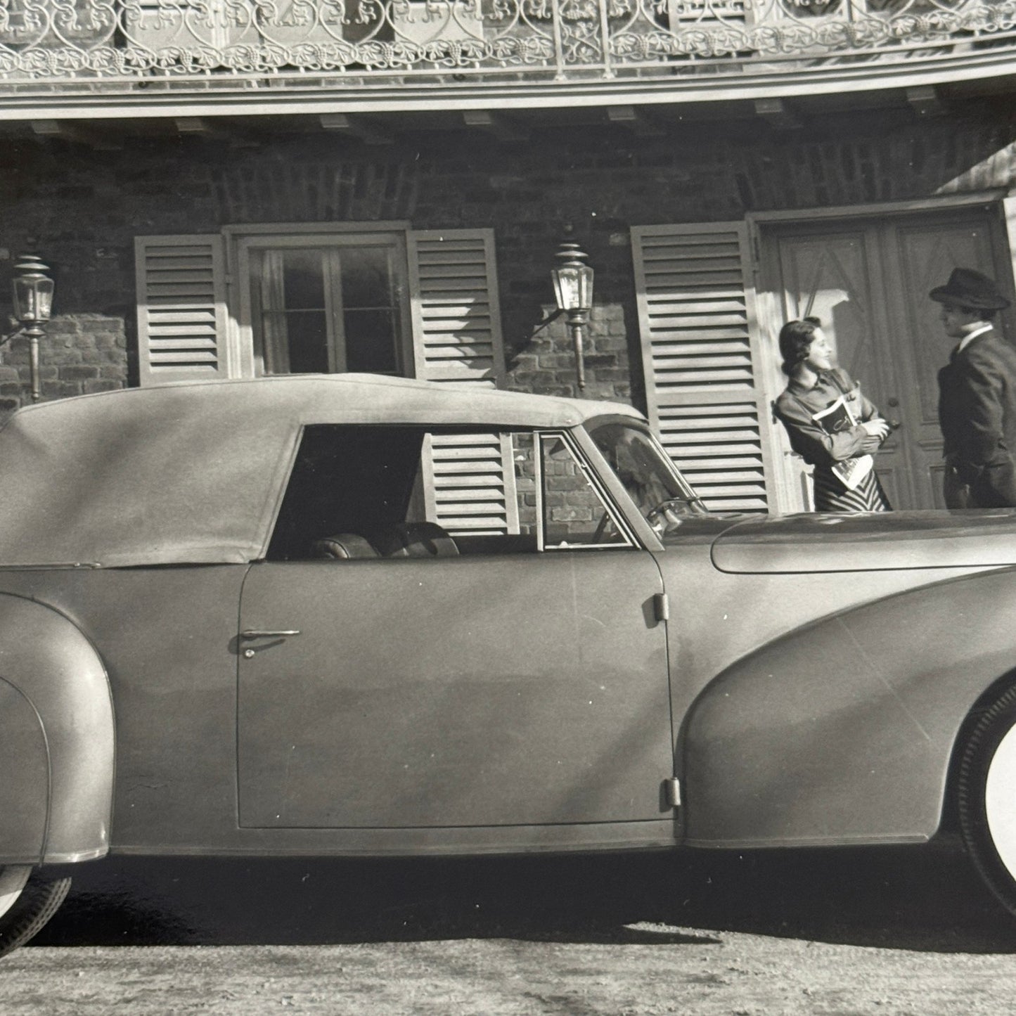 1946 Lincoln Continental Car Photo Photograph Vintage Image Modern Print