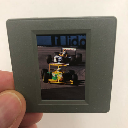 Vintage Riccardo Patrese Damon Hill F1 Racing Driver 35mm Photo Slide