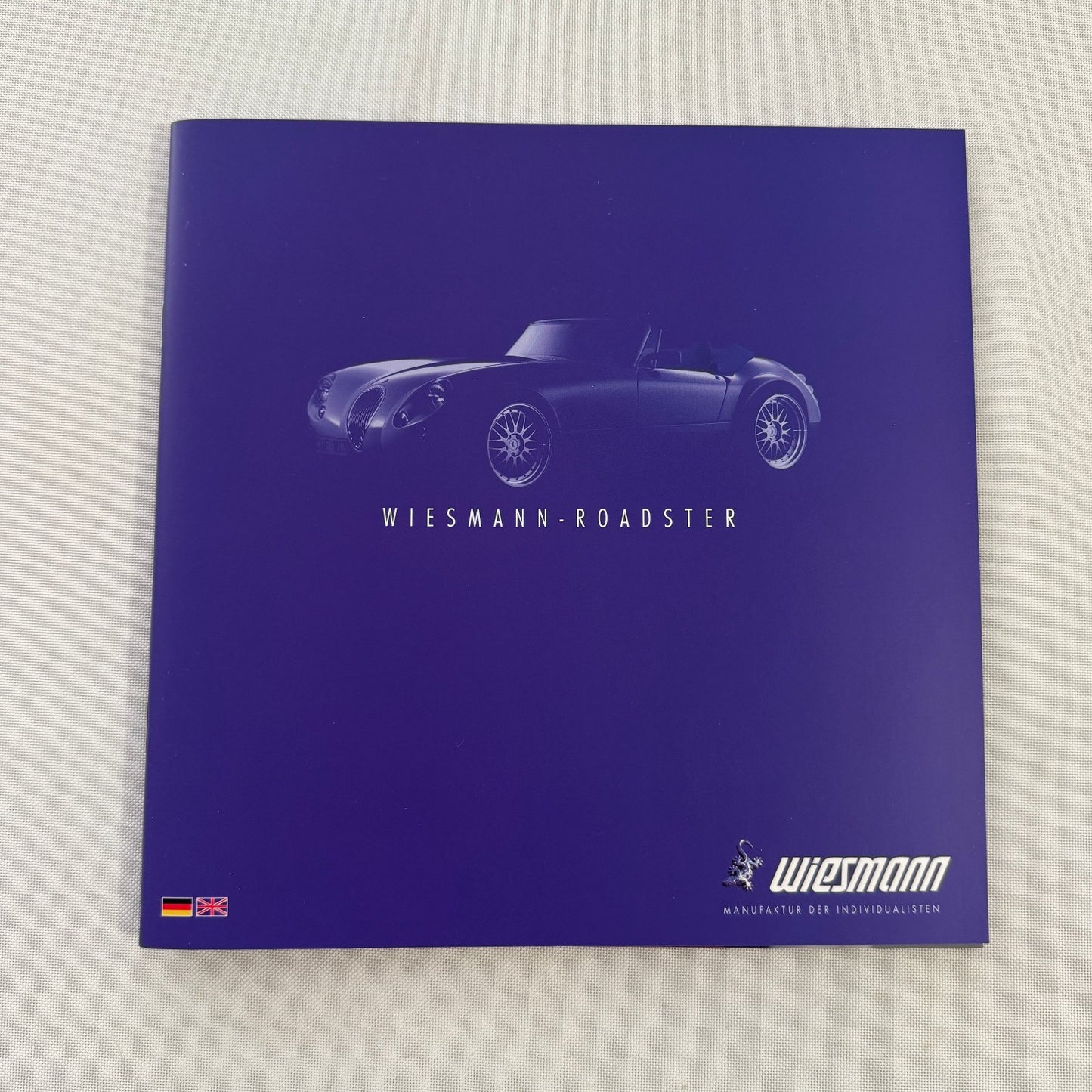 Wiesmann Car Sales Brochure Catalog Lot Wiesmann Roadster Raymond Weil Watch