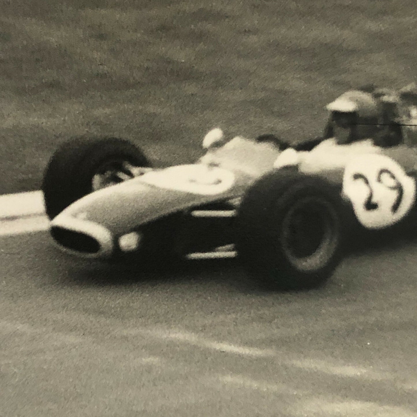 Vintage Car Racing Photo Photograph - 1968 Crystal Palace Tecno Racing Team Car