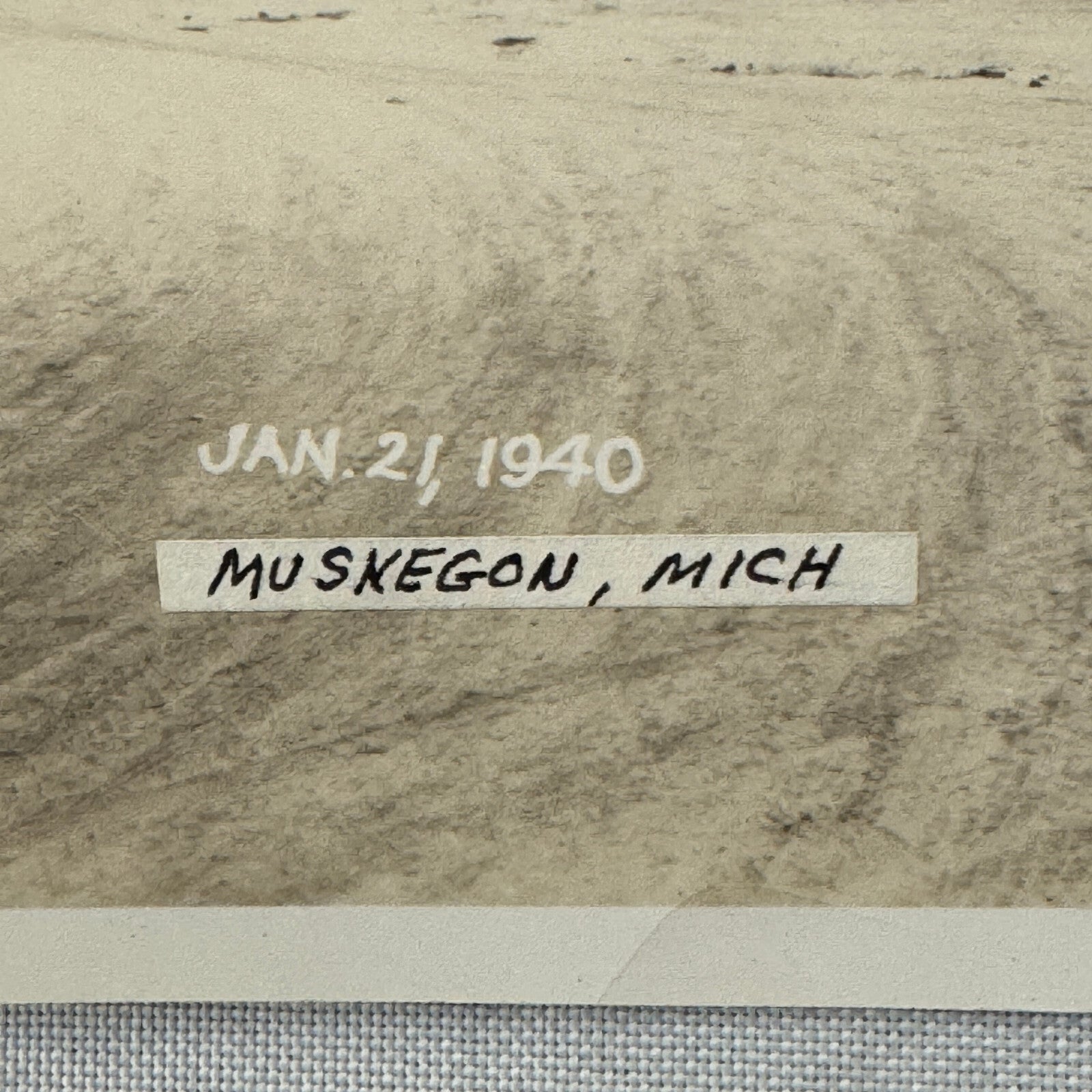 Muskegon Michigan Wolverine Express Truck Building Company Photo Photograph