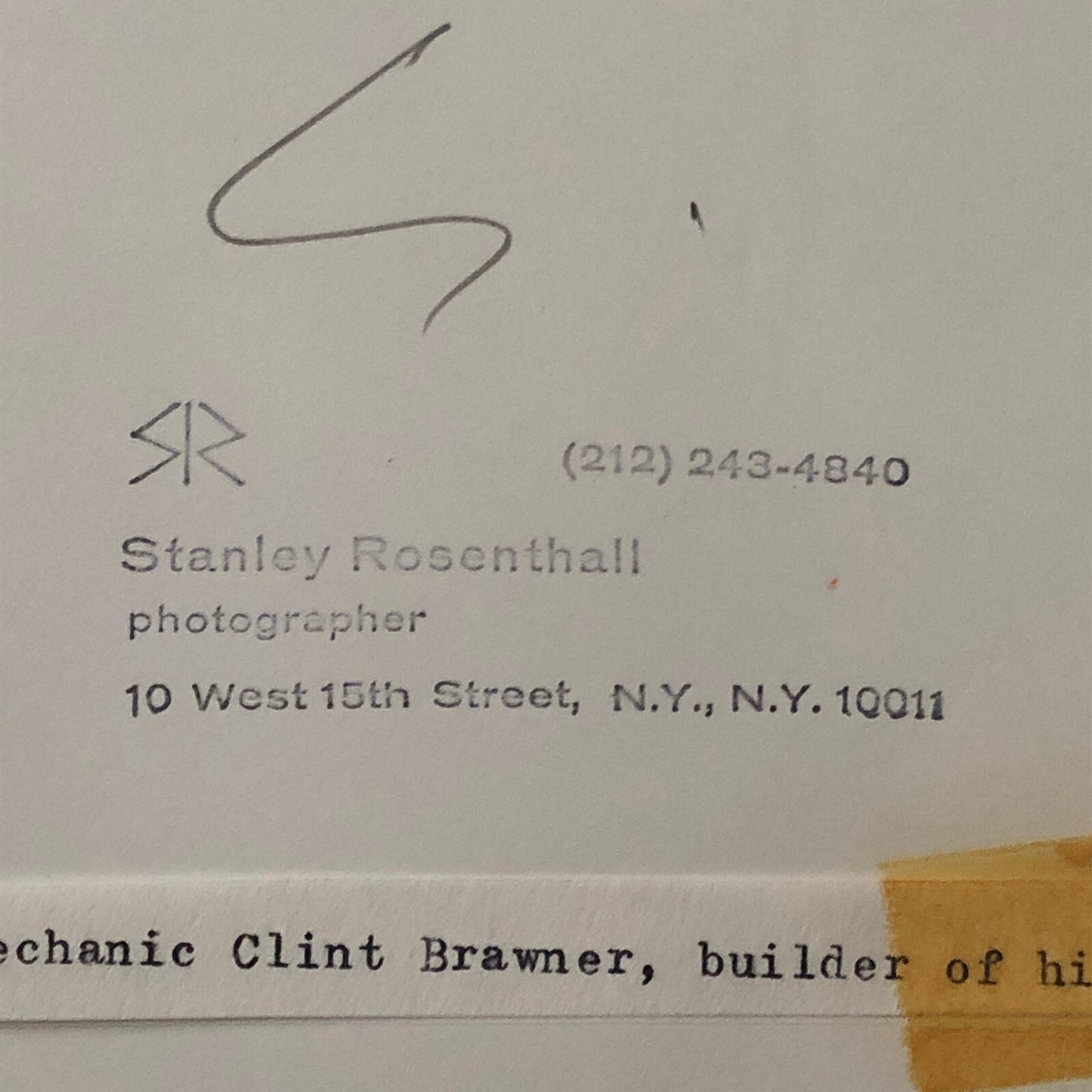 Mario Andretti Indianapolis Indy 500 Racing Photo Clint Brawner Mechanic 1967