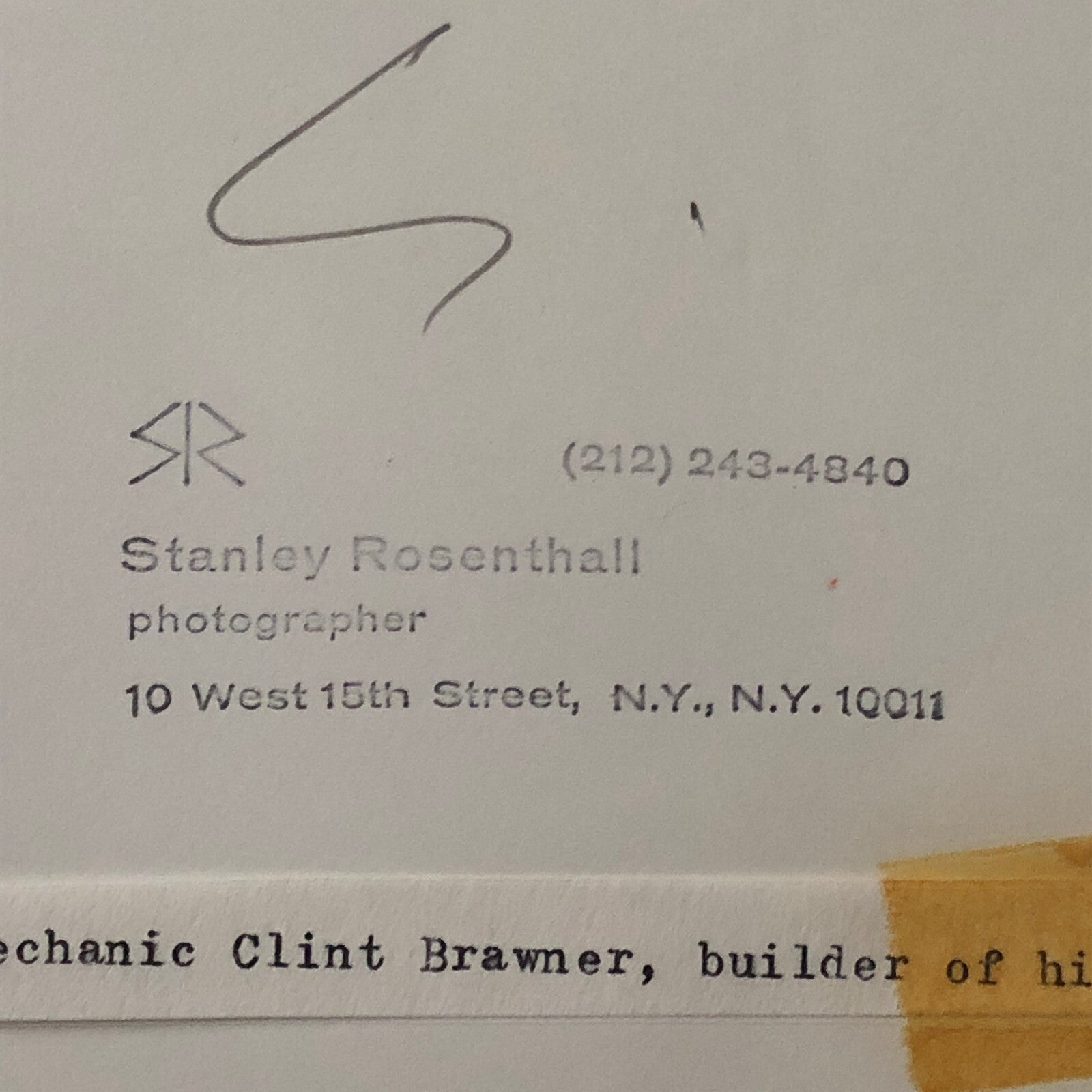 Mario Andretti Indianapolis Indy 500 Racing Photo Clint Brawner Mechanic 1967