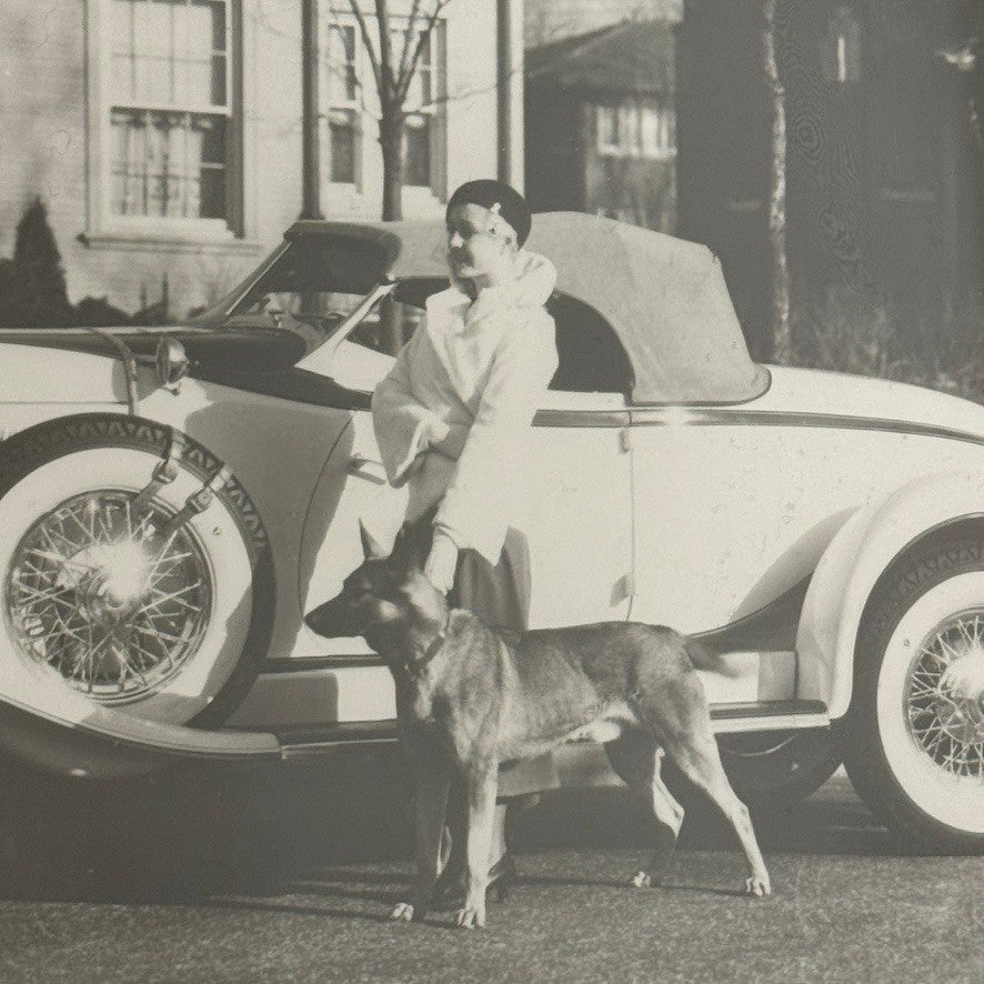 1932 Auburn Car Jean Harlow Photo Photograph Vintage Image Modern Print