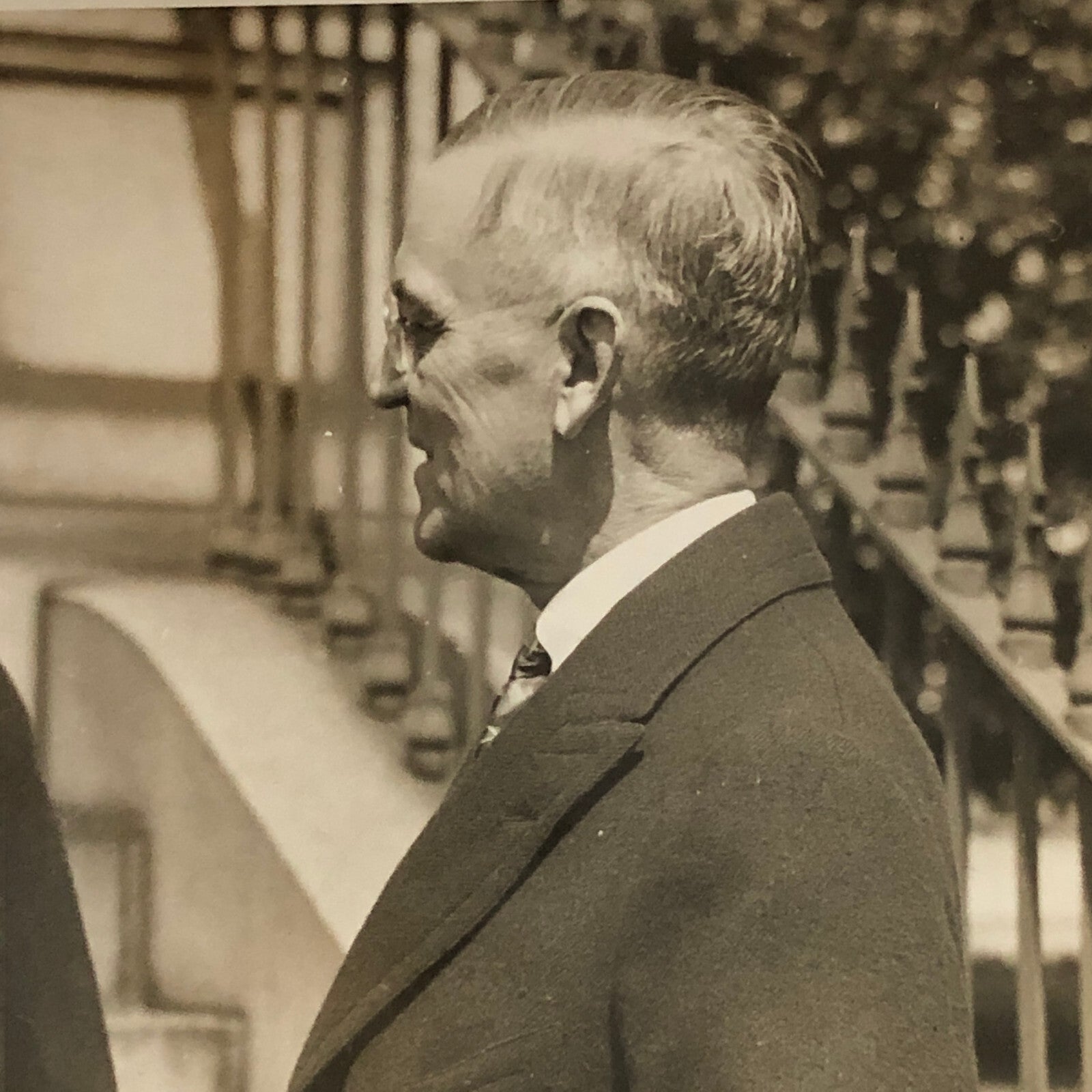 Press Photo Photograph Ambassador to France with Robert W Bingham Publisher 1933