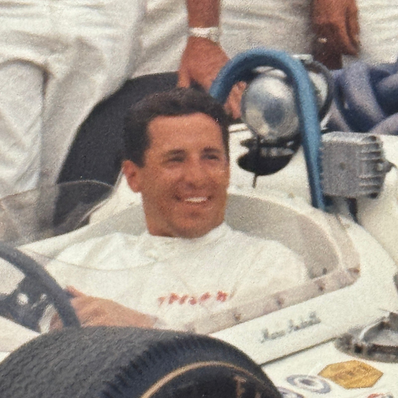 Indy Racing Photo Mario Andretti 1965 Photograph Modern Print