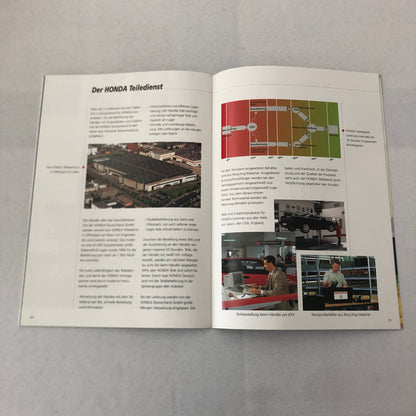 Honda Sales Brochure NSX Motorcycle Catalog GERMAN Text