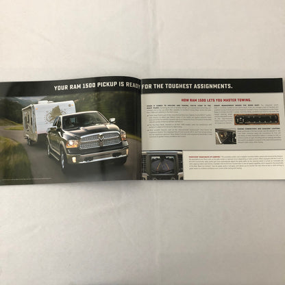 2017 Dodge Ram 1500 Pickup Truck Sales Brochure Catalog Rebel Laramie Longhorn +